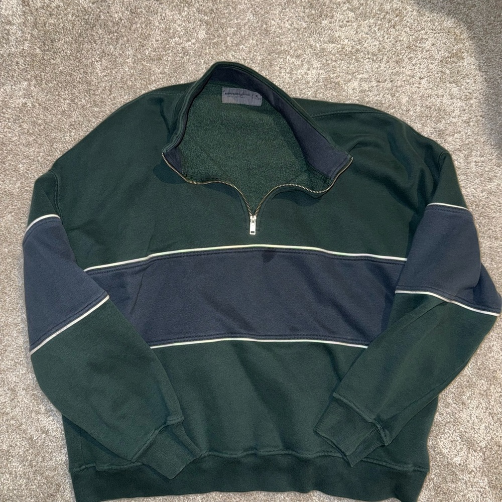 Abercrombie & Fitch Men's Essential Half-Zip Sweatshirt